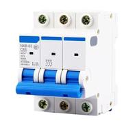 Disjoncteur Miniature NXB-63 3P AC 230/400V, Protecteur De Surcharge, 1 Pièce Protéger les équipements électriques