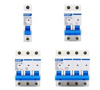 Disjoncteur miniature NXB-63 DZ30 DZ40 EPN DPN TPN 1P 2P 3P 4P AC 230/400 V, montage sur rail DIN, interrupteur d'air domestique(125a,1P)