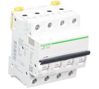 Schneider Electric Disjoncteur acti9 a9F74420 IC60N courbure C 4P 20 A Blanc