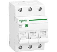 Disjoncteur miniature Schneider Electric, Resi9 CX, 3 pôles, 13 A, C, 10 kA (R9F28313)