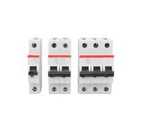 Disjoncteur Miniature série S200 Type C, 1 pièce, 1P 2P 3P 4P 1A 2A 3A 4A 6A 10A 16A 20A 25A 32A 40A 50A 63A 80A 100A(16a)