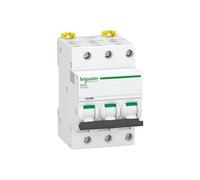 Schneider Electric – Disjoncteur modulaire Acti9 iDT40T 3P 10 A Courbe C 4500A/6kA A9P22310