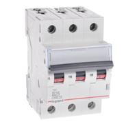 Disjoncteur modulaire 3P B 25A 6kA AC S303 TX3 403404