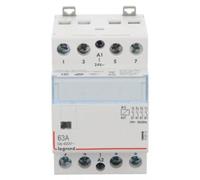 Legrand Contacteur de puissance SM363 412512 - Bobine 24V~ 4 pôles 63A 4 contacts NO 4 modules