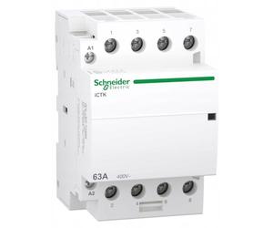 Disjoncteur modulaire 63A, 4 pôles, 50 Hz, 220-240V AC, ACTI 9, référence A9C40463