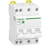 Schneider Electric – Disjoncteur modulaire Resi9 R9PFC725 – 3P+N 25A Courbe C peignable