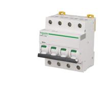 Schneider Electric Disjoncteur Acti9 iC60N A9F75440 – 4P 40A Courbe D 400Vca 6000A/10kA