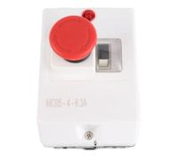 Disjoncteur moteur IP55 protecteur de moteur avec bouton d'arrêt d'urgence et voyant lumineux 4-6,3A 230 240V 400 415V 500V 690V