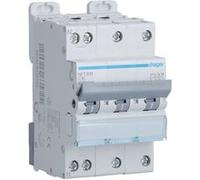 Hager Disjoncteur modulaire NFT810 3 pôles + neutre 10 A Courbe C 6–10 kA 3 modules