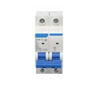 Disjoncteur NXB-63 2P type C, petit interrupteur pneumatique DZ47, 32 A, 40 A(2a)