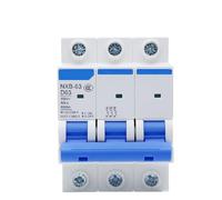 Disjoncteur NXB-63 3P Type D miniature MCB 6 kA 380 V 400 415 1 A 2 A 3 A 4 A A 10 A 16 A 20 A 25 A 32 A 40 A 50 A 63 A pièce(20A)