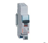 Legrand Disjoncteur DNX³ 4500 1P+N 230V 16A Courbe C 4,5kA Bornes automatiques 1 module