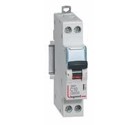 Legrand Disjoncteur DNX³ 4500 1P+N 230V 16A Courbe C 4,5kA Bornes automatiques 1 module