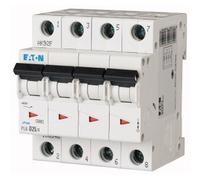 Interrupteur de surintensité 4P C 25A 6kA AC PL6-C25/4 166523