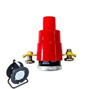 Disjoncteur Protecteur Thermique 250V, 16A, 56°C, pour Enrouleurs de Câble Électrique, Pièce Détachée Anti-Surchauffe, Protection Thermique pour Tambours de Câble IP44, Intérieur et Extérieur
