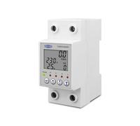 Disjoncteur refermable smartlife 63A 110V 220V Compteur d'énergie Minuterie de mesure avec protection contre les fuites de courant de tension