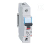 Disjoncteur S 301 1P C 16A 6000A TX3 403434