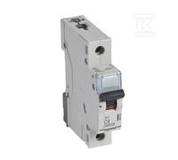 Disjoncteur S 301 1P C 4A 6000A TX3 403429