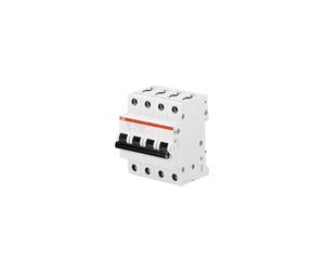 Disjoncteur S204L-C10 - 4P 10A Courbe C Raccordement à vis - 6KA (4Modules) peignable - ABB - 350436