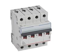 Legrand Disjoncteur magnéto-thermique S304 TX3 B 25 A 4P 4M 6 kA