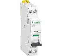 Schneider Electric - Disjoncteur modulaire Acti9 iDT40N 1P+N D 32A 6000A/10kA A9P34632