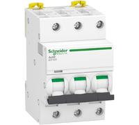 disjoncteur - schneider acti9 idt40t - 3 pôles - 6a - courbe d - 6 ka - schneider electric a9p32306