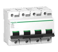 Disjoncteur Schneider Electric C120H, 4 pôles, 100 A, courbe de déclenchement C, 15 kA, référence A9N18480