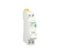 Disjoncteur SCHNEIDER R9PFC602 2A type C A vis 3kA 1P+N peignable Resi9 XP