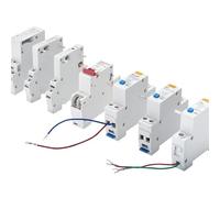Disjoncteur Shunt Tripper for DZ47 Tripof ssory DC12V 24V 48V 110V 220V tension 1 pièces(DC24V,MX-OF)