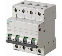 Disjoncteur Siemens 5SL4406-7 5SL4 10kA Curva-c 4 broches 6A 70mm neuf