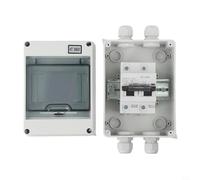 Disjoncteur solaire à déconnexion PV DC 1000 V avec isolateur à 2 pôles et protection IP65 pour une interruption de courant sûre dans les installations solaires (125 A)