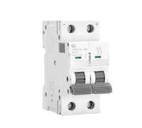 Disjoncteur sur Rail Din DC 6KA 2P 500V, DC 6A 10A 16A 20A 25A 32A 40A 50A 63A(32A)