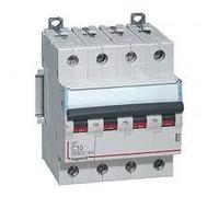Disjoncteur tétrapolaire - LEGRAND - 50A - 10kA - Courbe C - 4 modules