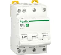 Disjoncteur tétrapolaire SCHNEIDER R9PFC710 10A courbe C 3kA 400V Resi9 XP