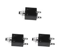Disjoncteur Thermique à Réinitialisation Manuelle 10A 2 Pièces Protecteur De Surintensité Circuit Breaker Réutilisable Pour Sécurité Électrique Installation Fiable Équipement