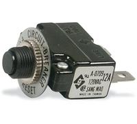 Disjoncteur thermique de protection moteur - 10 Ampères - unipolaire - bouton-poussoir Aircraft 2506610