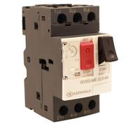 Disjoncteur thermique de protection moteur, 3 pôles, 2,5-4 A, 1,5 kW, module DIN