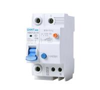 Disjoncteurs différentiels NBE7LE 1P+N 16A 20A 25A 32A 40A 63A avec protection contre les fuites et petit interrupteur pneumatique(25 V)