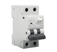 Disjoncteurs électriques, Disjoncteur différentiel Fi 16A 30MA 1P+N Fi Interrupteur GYR9NM RCBO 6KA MCB Disjoncteur avec protection contre les courants de fuite, surcharge et protection contre les