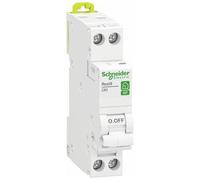 Disjonteur modulaire miniature peignable - 1P+N - 2A - courbe C - Resi9 XP SCHNEIDER