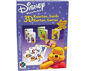 Disney 16 cartes de vœux 3D ''Winnie L'Ourson''