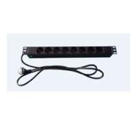 Disney 8-Way Outlet Strip - Noir