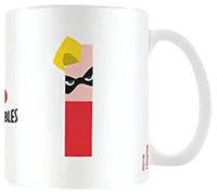 Disney Alphabet Mug personnalisé (I for Incredible Design) 325 ml en céramique dans une boîte cadeau Disney - Produit officiel