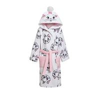 Disney Aristochats Marie Peignoir de bain à capuche en polaire pour fille Motif chat