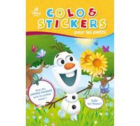 Disney Baby - Colo & Stickers pour les petits - Livre de coloriage avec stickers - Dès 3 ans