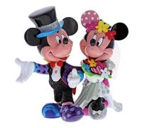 Disney Britto - Figurine de mariage Minnie et Mickey Mouse