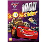 Disney Cars 3: 1000 Sticker: Mit vielen Rätseln und Malseiten für Kinder ab 4 Jahren