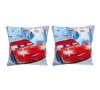 DISNEY CARS - Lot de 2 coussins Bleu G