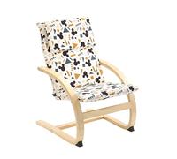 Disney Classic Mickey Mouse Fauteuil pour Enfants, fabriqué à partir de placage de Bouleau Naturel, Peut Supporter Jusqu’à 30 kg, Petit, Multicolore