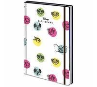 Disney Classics Agenda 2023, format A5, couverture rigide, semainier - Produit officiel